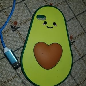 Cute avocado iPhone SE case